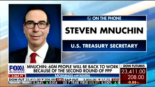 Steve Mnuchin speaks on travel opening up