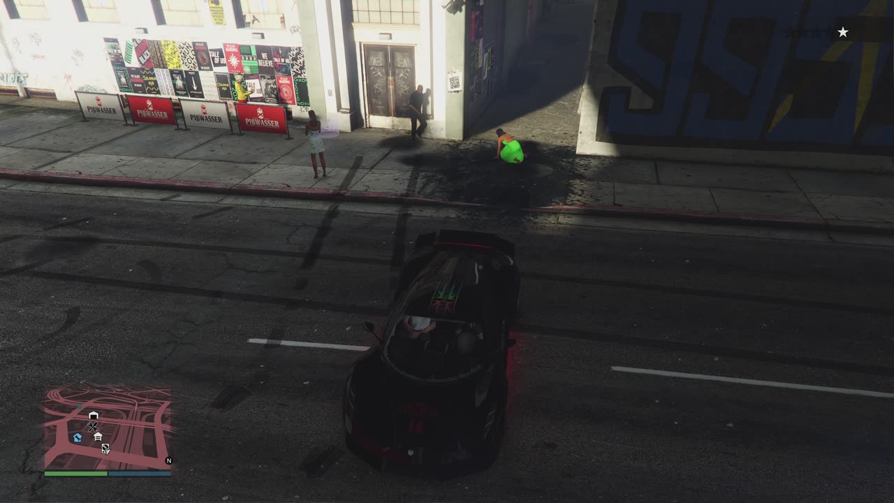 GTAV Fun with oil slicks