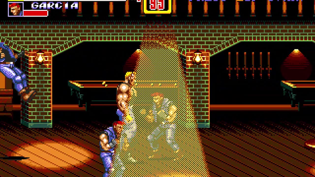 Play Arnold Schwarzenegger in Streets of Rage 2 And Lay Down the Law