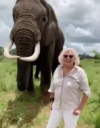 He has made a joke..