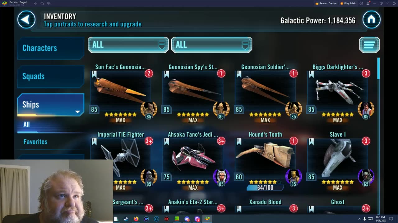 Star Wars Galaxy of Heroes F2P Day 205