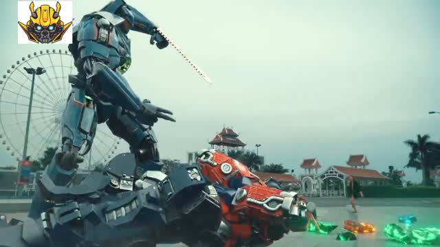 Optimus prime vs jaeger Gipsy| Futuristic Tech Action VFX