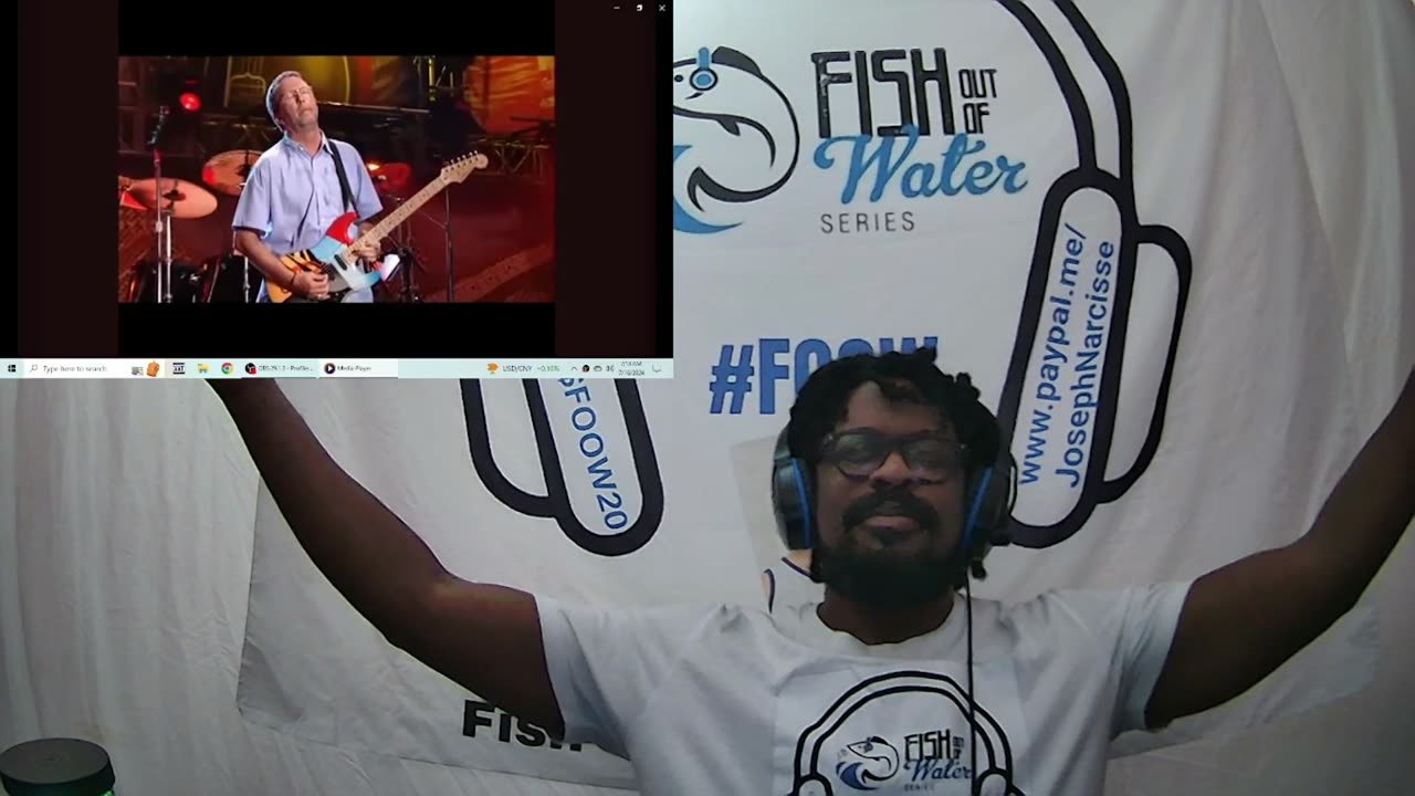 Eric Clapton I Shot The Sheriff Live Reaction