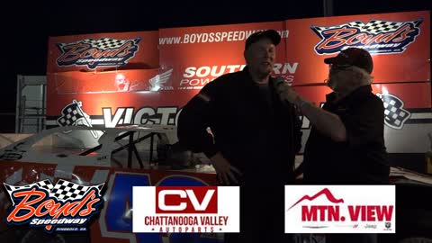 Victory Lane Interview with Jason Brown