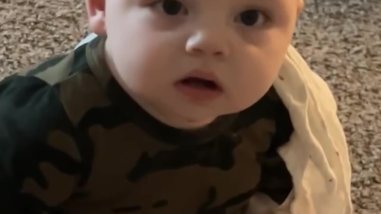 Toddler wont let mum go to bathroom alone