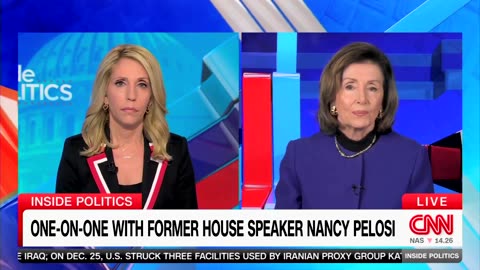 Nancy Pelosi says it should be "up to the states" whether to remove President Trump from the ballot
