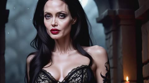 Angelina Jolie Ready for Haloween