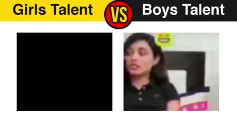 Girls talent vs Boys talent -- girls vs boys meme -- legend vs ultra pro legends #memes #funnyvideo