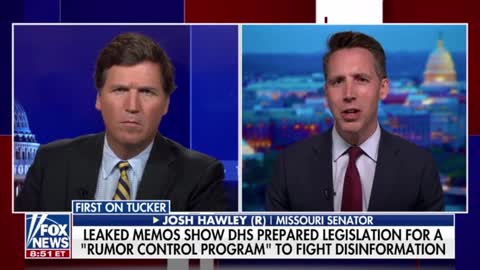 Josh Hawley on the Disinformation Governance Board