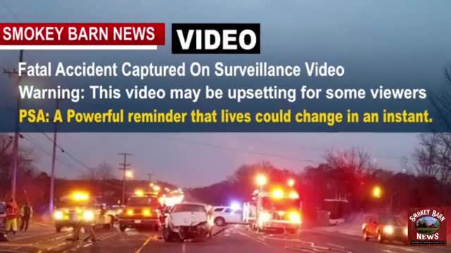 Surveillance Video Captures Fatal Robertson Accident...