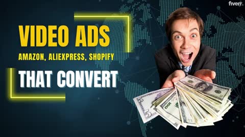 I will make amazon product video ad, shopify dropshipping video ads