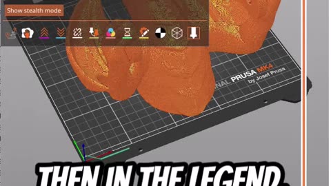 PrusaSlicer: Center of Gravity