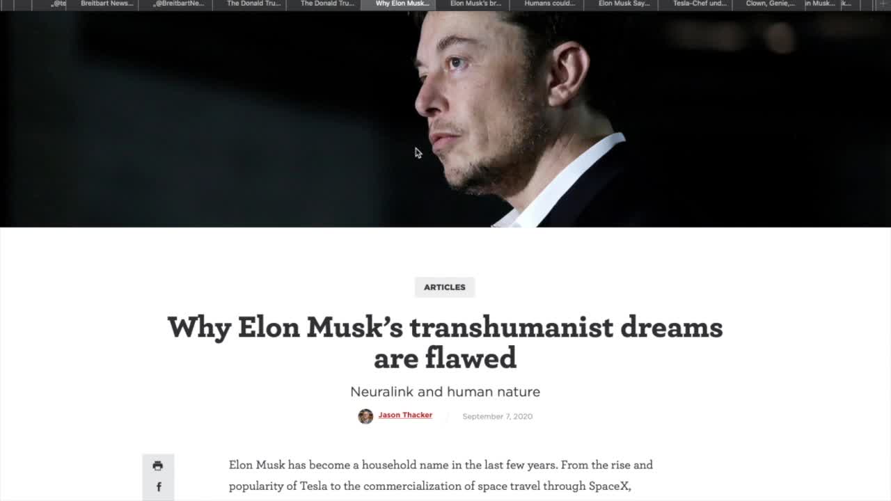 Elon Musk- Auf welcher Seite spielt er wirklich