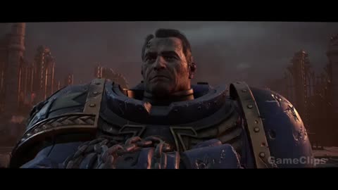 Lord Of Change Vs Ultramarines Battle Scene - Warhammer 40K Space Marine 2