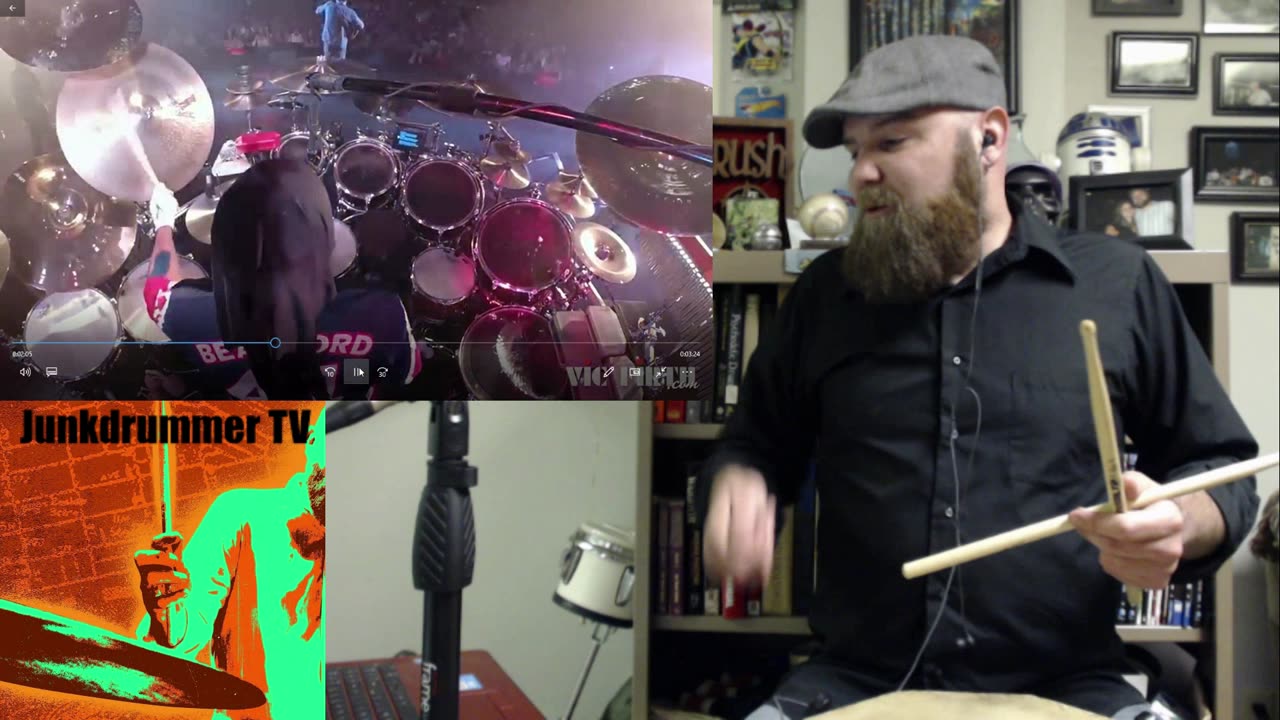 Drum Teacher Reacts to Carter Beauford of The Dave Mathews Band What Would You Say - Episode 2