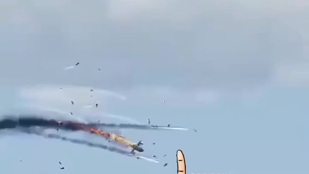 Hamaas solider destroying Israeli helicopter down