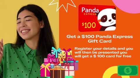 Get a $100 Panda Express Gift Card