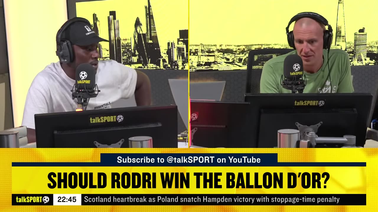 City Fan SHOCKED At Dean Ashton's CONTROVERSIAL Opinion On Ballon d'Or Nominee Rodri! 👀 | talkSPORT