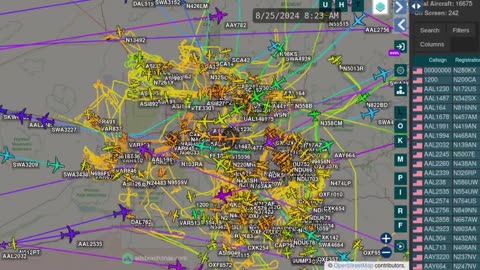Phoenix Arizona Airplane Mafia Traffico for Aug 29th 2024
