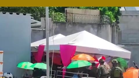 DAHAN DAHAN UMAALIS ANG MGA PULIS SA KOJC COMPOUND