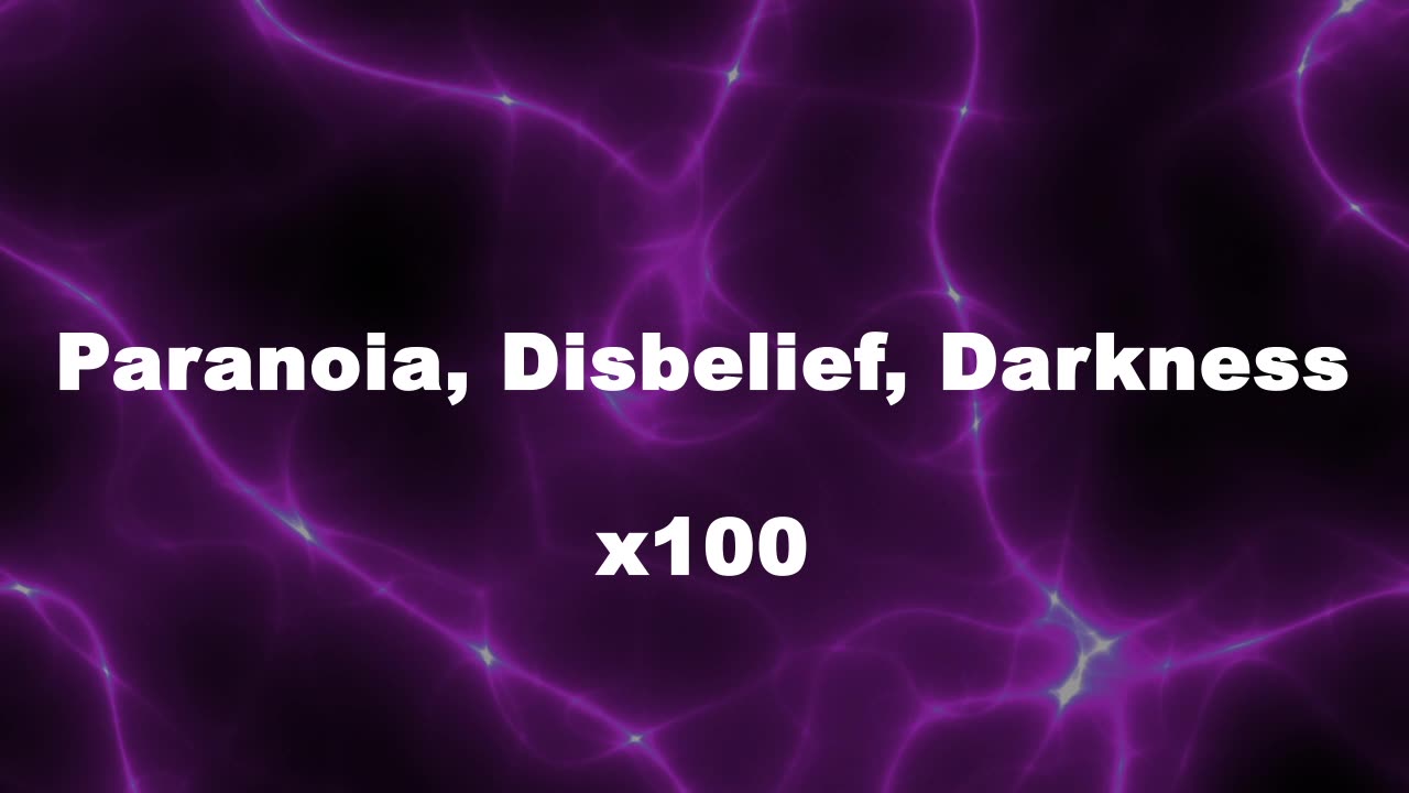 Amplified Reiki [AR] for Paranoia, Disbelief, Dark Interference - 100x Stronger Energy