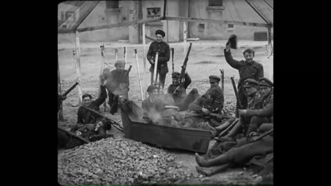 Extremely rare footage from the Irish Civil War in 1922