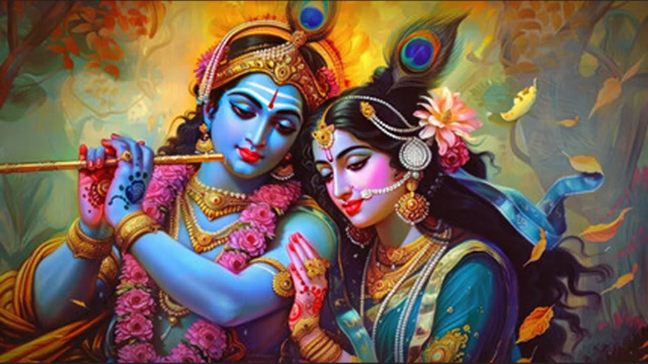 Lord Krishna Flute Music Meditation Music Relaxation Positive Energy Long Version #flutekrishna