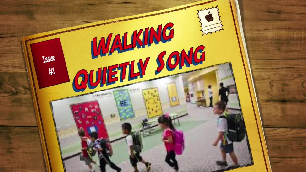 Classroom Management Songs ~ Walking Quietly