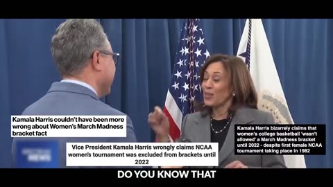 Trump just put out this compilation of Kamala Harris *attempting* to speak off script