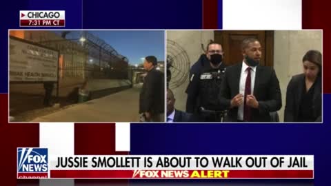 Tucker Carlson comments on Jussie Smollett's release from jail