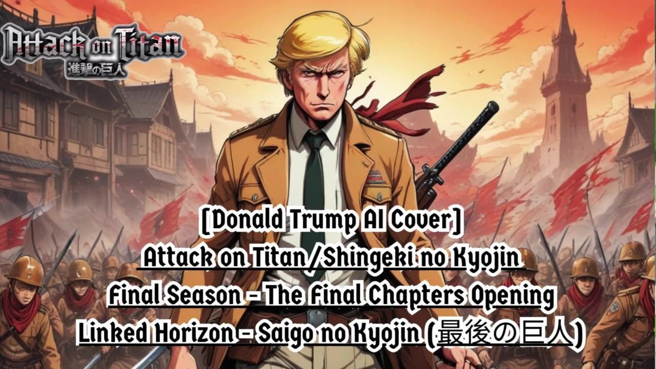 [Donald Trump AI Cover] AttackonTitan:FinalSeason TheFinalChapters LinkedHorizon - Saigo no Kyojin