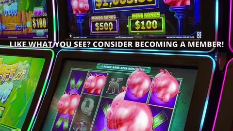 SUPER AWESOME PIGS!! #slots #casino #slotmachine #slotwin #jackpot #bonusfeature #casinogame #gamble