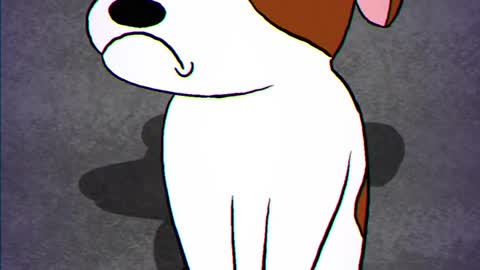 Sad dog😢 and cat song🤭