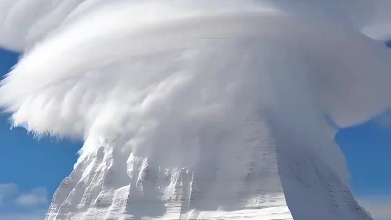 Mount Kailash in Tibet - Whats going on here ?