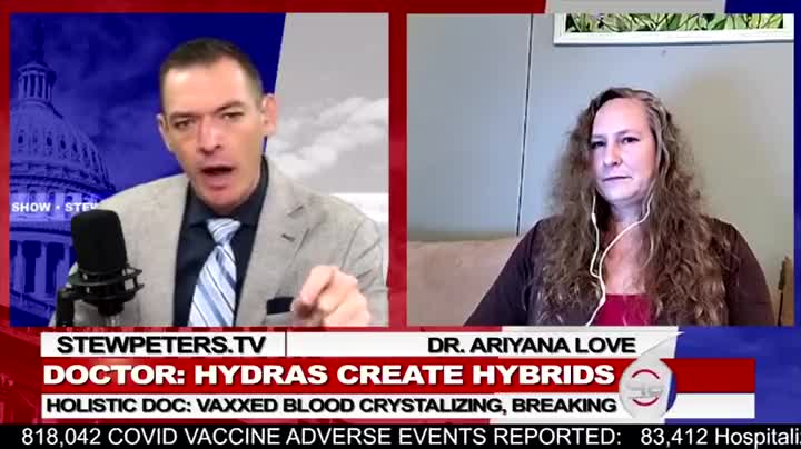 2021-11-21 Доктор Ariayana Love. Гидры в вакцине для создания нового гибридного человека