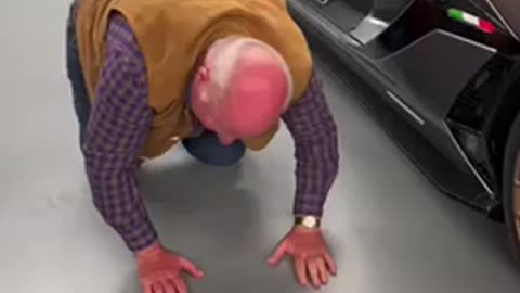 Crawling in and out of Ferrari