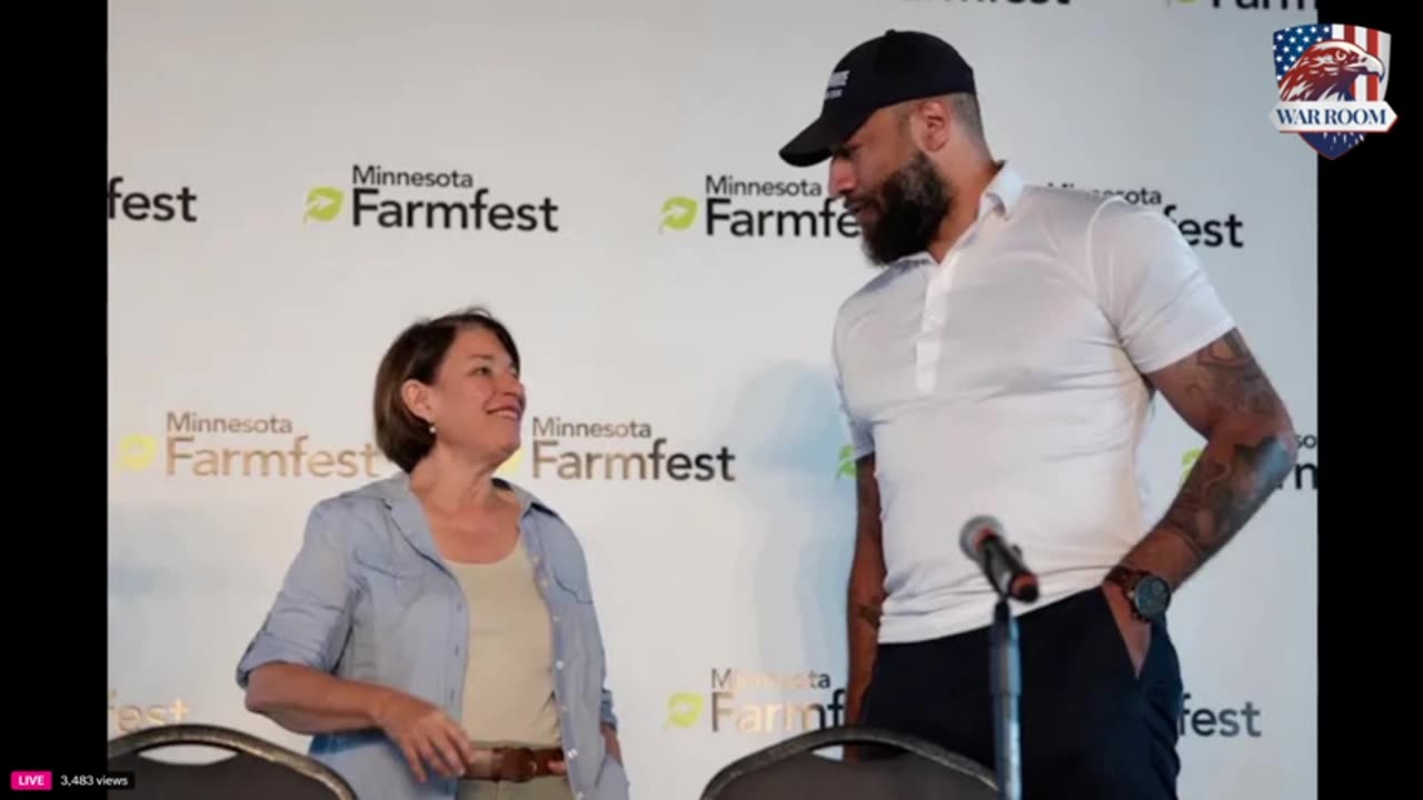 Royce White, Amy Klobuchar meet in first and only broadcast U.S. Senate debate