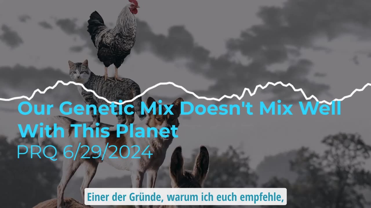 Unser Genmix verträgt sich nicht gut mit diesem Planeten