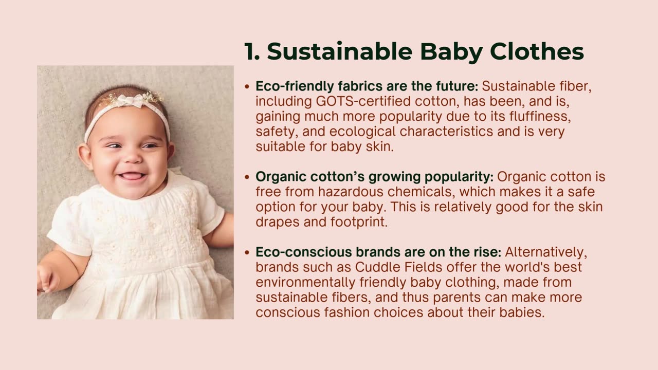 The Top 7 Trends in Baby Clothes for 2025