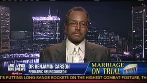 Dr Benjamin Carson on Gay Marriage