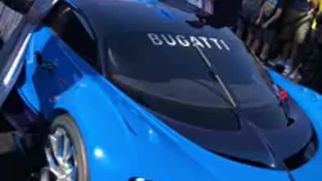 #bugatti We got to see the Bugatti vision GT at Sunset gt today !