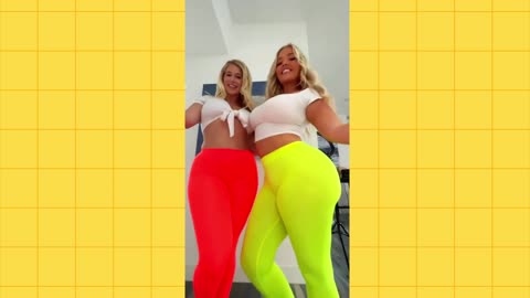 Big bank tiktok challenge 🔥🔥❤️‍🔥ClipchampGirls #twerkmusic #gym #fit #workout