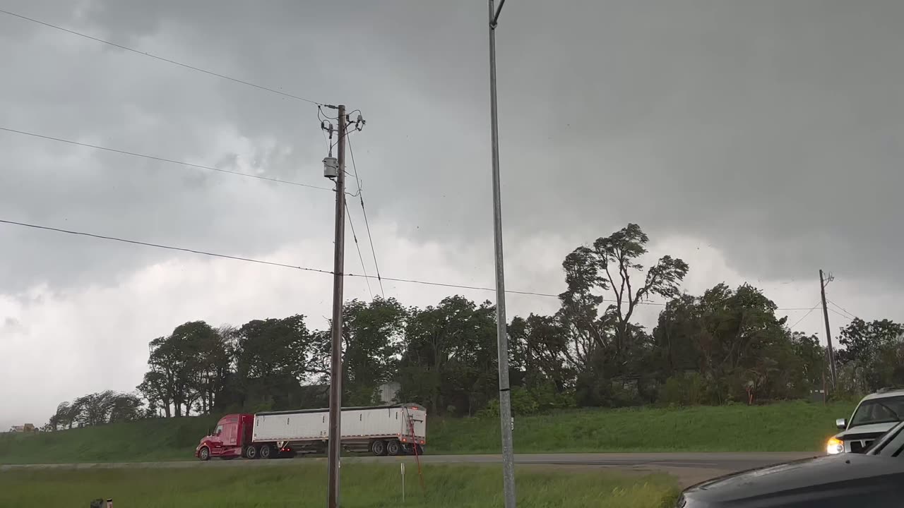 Destructive Tornado Touches Down Near Brooks, Iowa