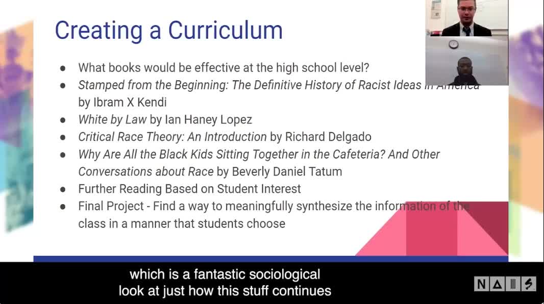 School conference promotes Critical Race Theory to High School students