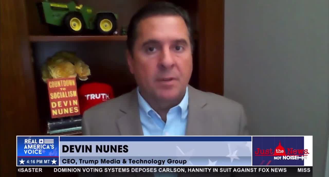 Devin Nunes makes a crucial point about the usefulness of Truth Social