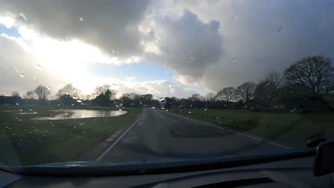 Driving in th New forest. woleyi Suction Cup Mount for GoPro