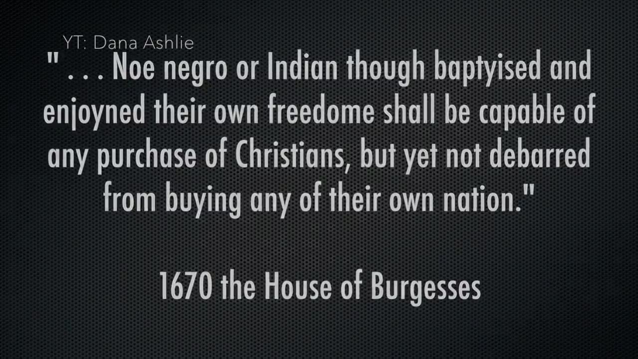 White Slavery... THE REAL TRUTH of the Transatlantic Slave Trade Dana Ashlie