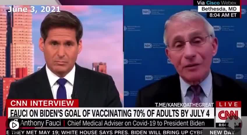 "You Won't Get Covid if You Take The Vaccine"