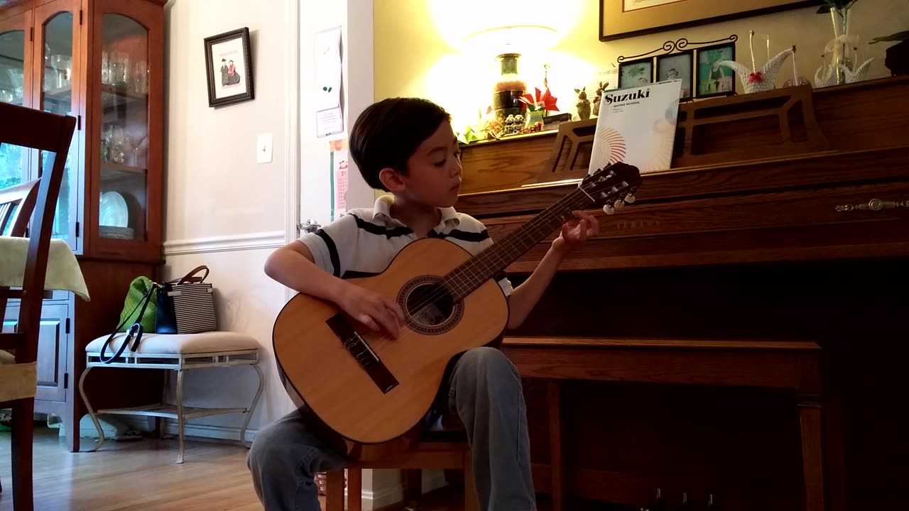Miles' 1st Recital