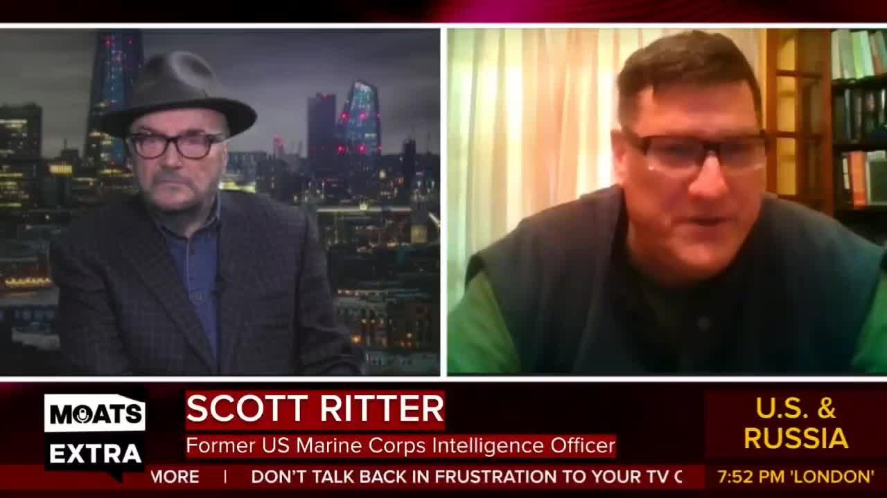 Scott Ritter, bývalý zpravodajský důstojník US Army Marine Corps: